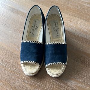 New jack rogers Palmer wedge size 9